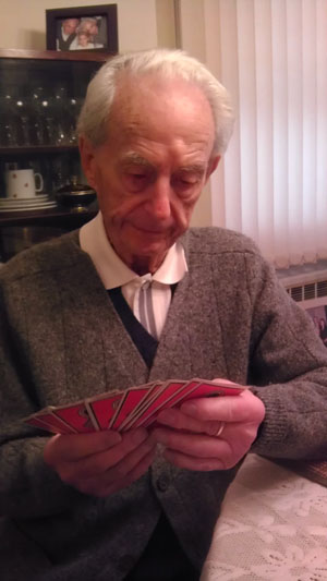 Henry Landman playing cards