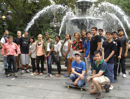 St. John's University Discover New York Fall 2012 class